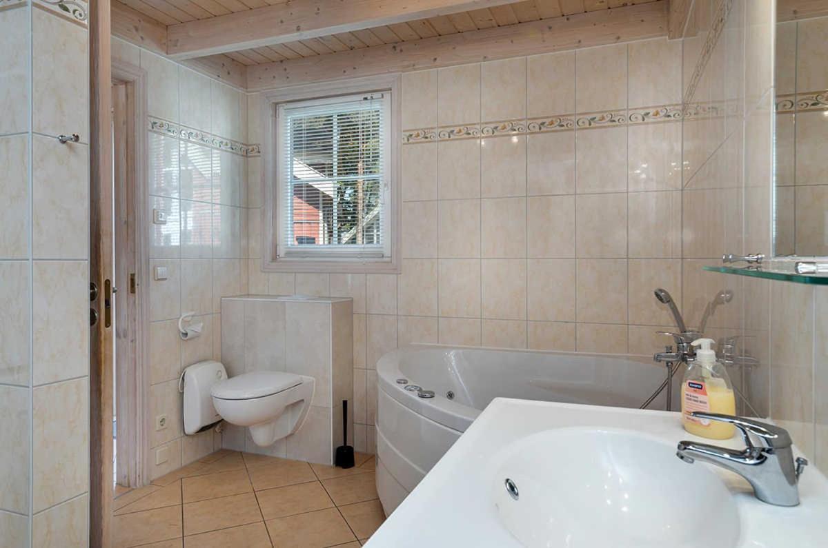 Ferienhaus Sprottenkiste 바베 외부 사진